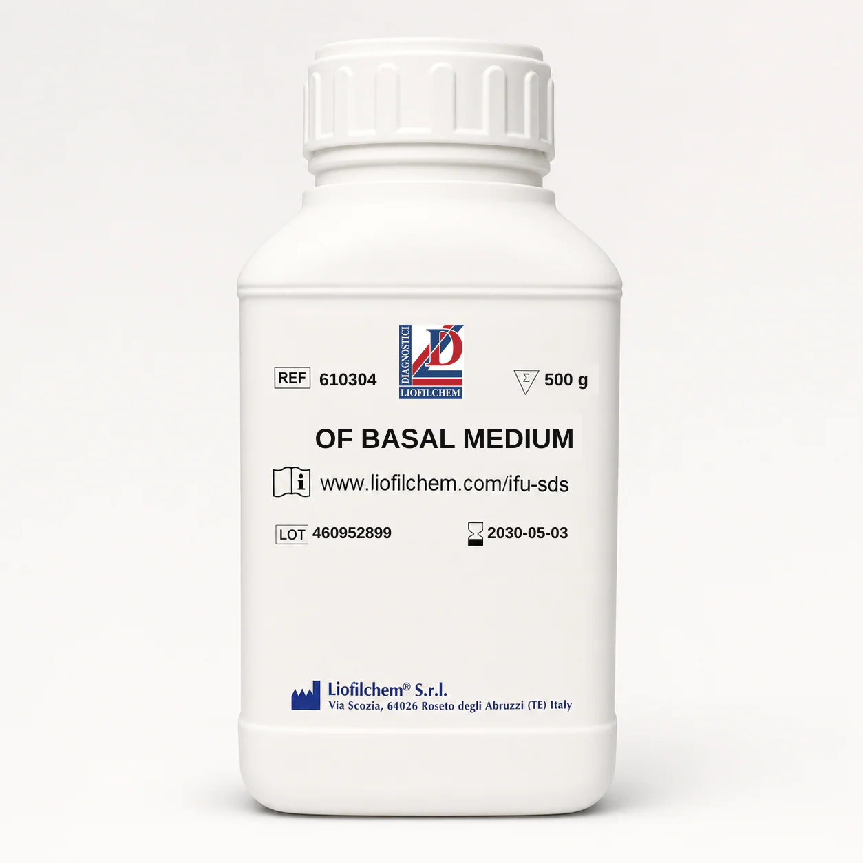 OF BASAL MEDIUM (500 g)